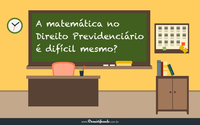 Post A matemática no Direito Previdenciário é difícil mesmo? Não!