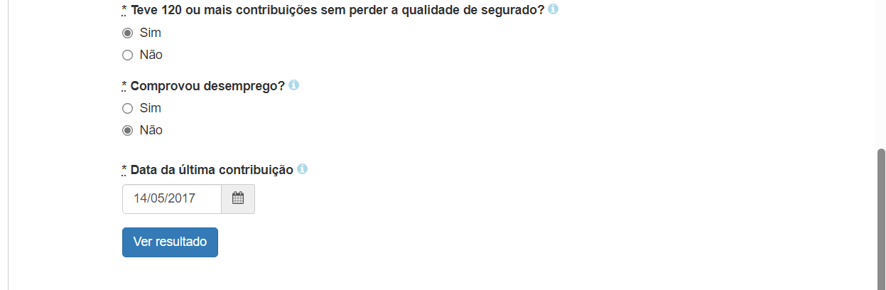 Calculadora de Qualidade de Segurado Exemplo2