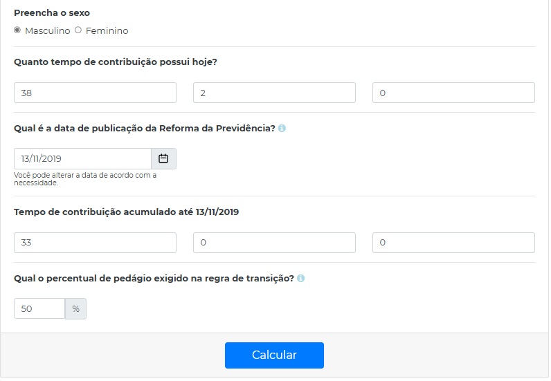 Pedágio da Aposentadoria