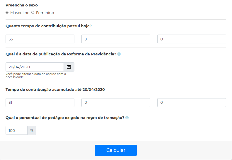 Pedágio da Aposentadoria