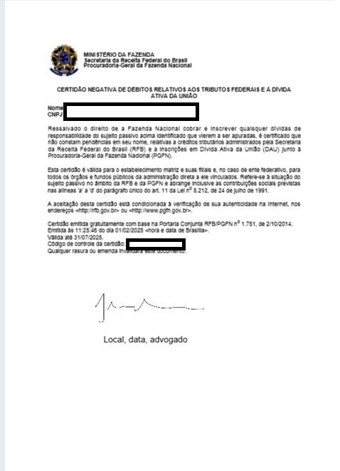 Ferramenta gratuita para assinar PDF online finalizado