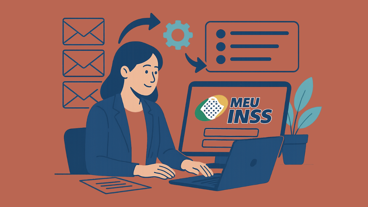Post Como cadastrar clientes no Meu INSS sem criar um e-mail para cada um