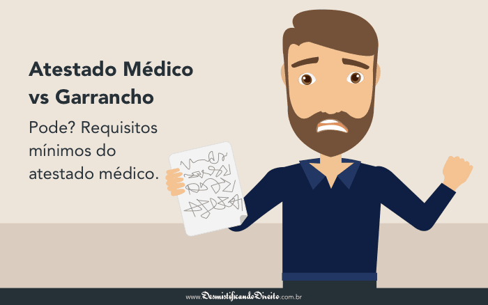 Post Atestado Médico x Garrancho. Requisitos mínimos do atestado médico