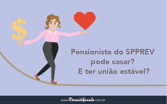 Post Pensionista do SPPREV pode casar? E ter união estável?